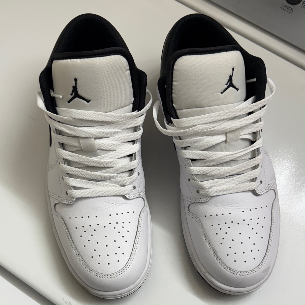 Nike Jordan Black and White Sneakers